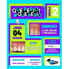 #Que Perio sesión 5 modulo 2 Regeneración Periodontal ONLINE $USD